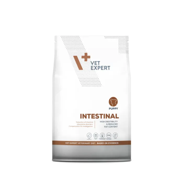 4T Dieta Veterinara INTESTINAL Puppy, VetExpert, 2 Kg