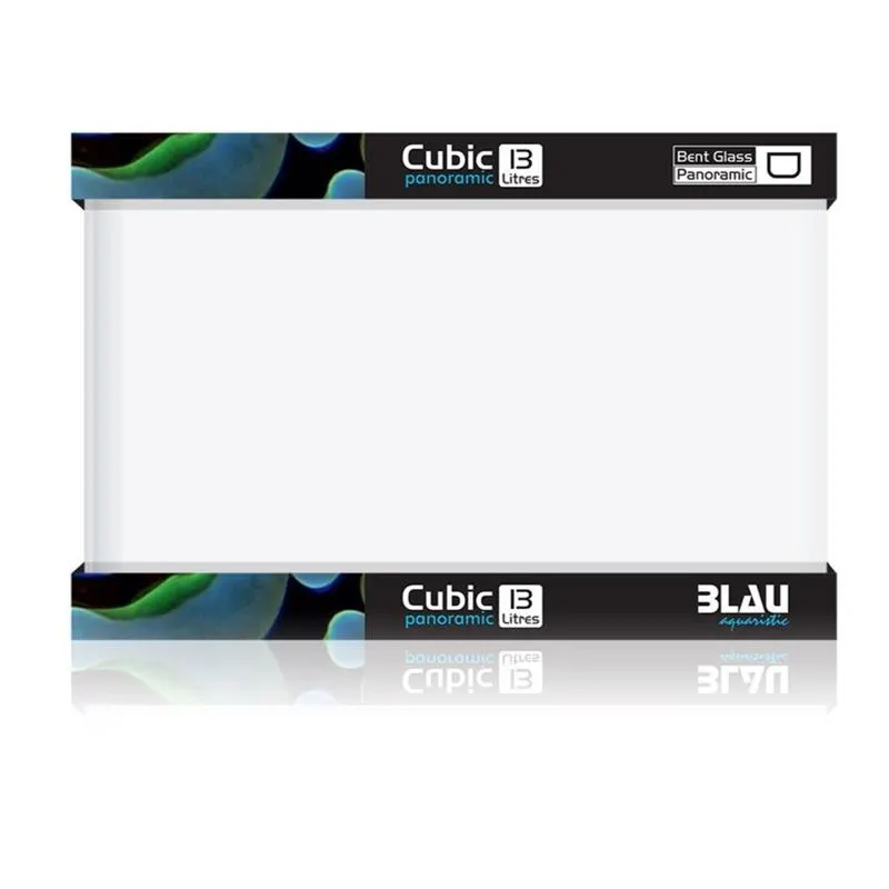 Acvariu 28 litri Blau Cubic Panoramic 28  40x25x28 cm