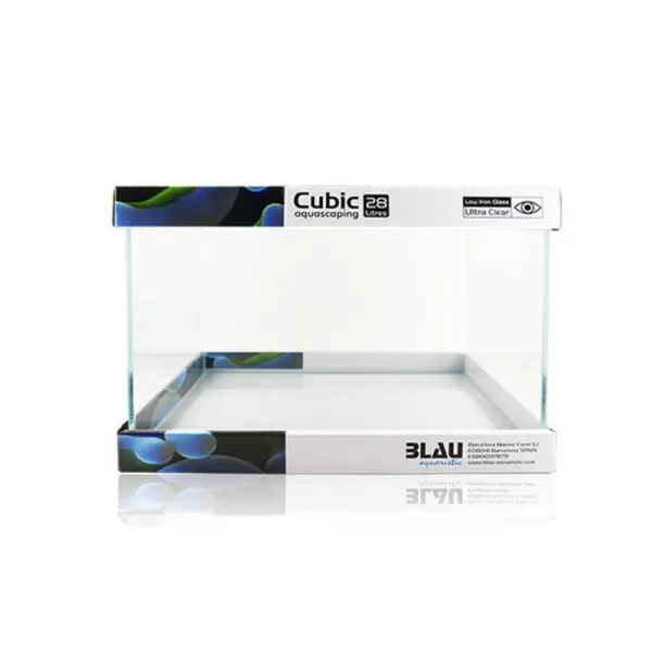 Acvariu 91l (45x45x45cm) Blau Cubic Aquascaping 91