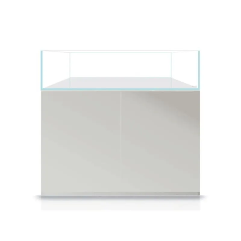 Acvariu cu stand Blau 183l (122x50x30cm) Cubic Experience set 122 Alb