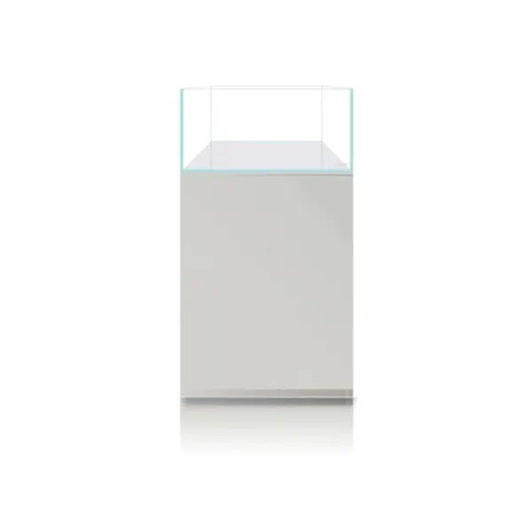 Acvariu cu stand Blau 80l (62x36x36cm) Cubic Panoramic set Alb
