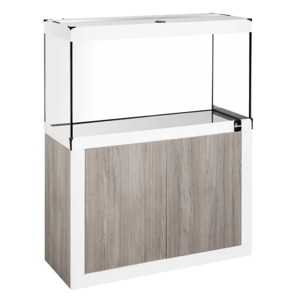 Acvariu cu stand Diversa 250l (100x50x57cm) Fine Line SET 100 Truffle-White