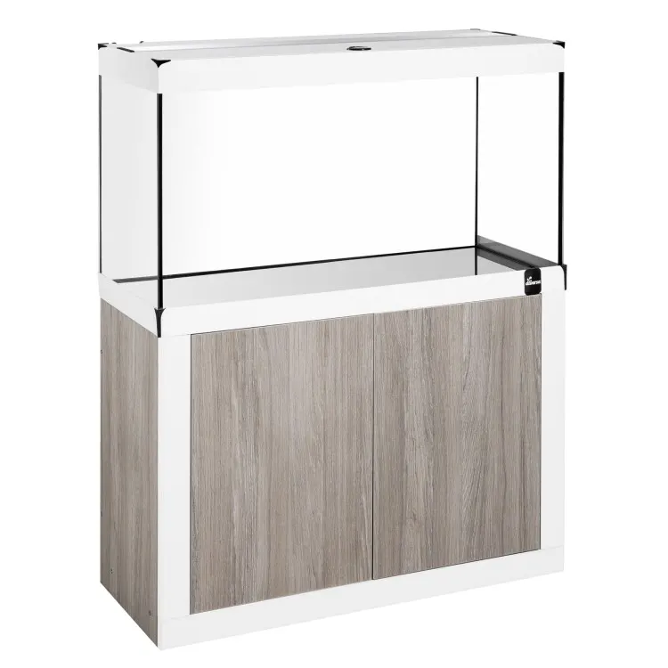 Acvariu cu stand Diversa 250l (100x50x57cm) Fine Line SET 100 Truffle-White