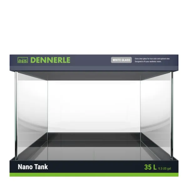 Acvariu Dennerle 35l (40x32x28cm) Nano Cube White Glass