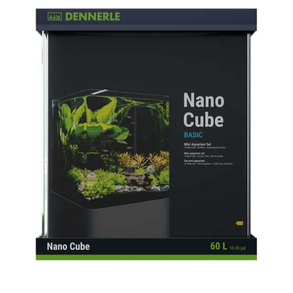 Acvariu Dennerle 60l (38x38x43cm) Nano Cube Basic 2026