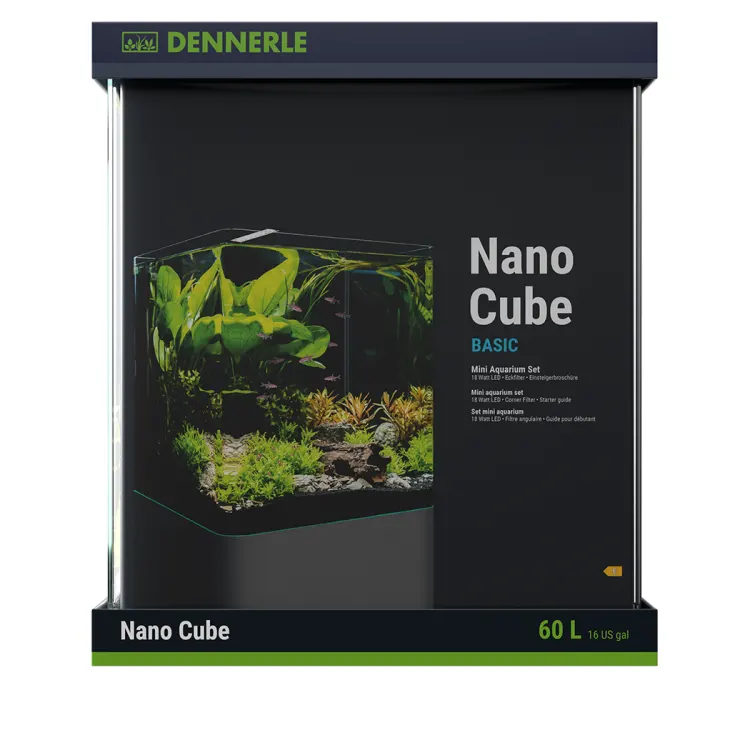 Acvariu Dennerle 60l (38x38x43cm) Nano Cube Basic 2026