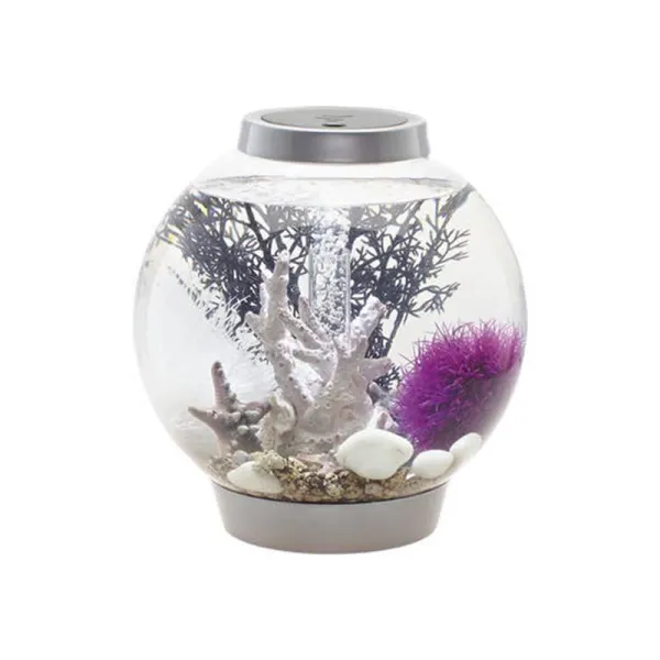 Acvariu Oase 15l (30x32cm) biOrb CLASSIC 15 LED Argintiu