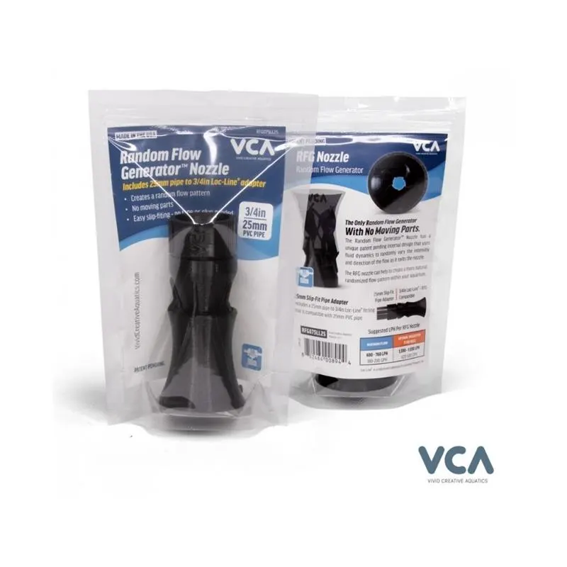 Adaptor VCA 3/4" RFG Nozzle 25mm slip-fit pipe adapter