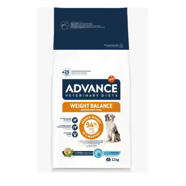 Advance Dog Dieta Weight Balance 3 Kg