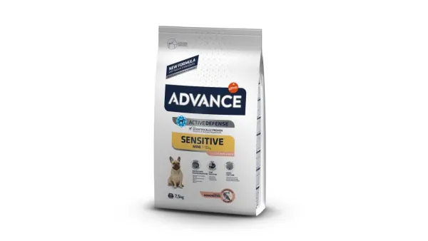 Advance Dog Mini Sensitive Somon &amp; Orez -  7.5 kg