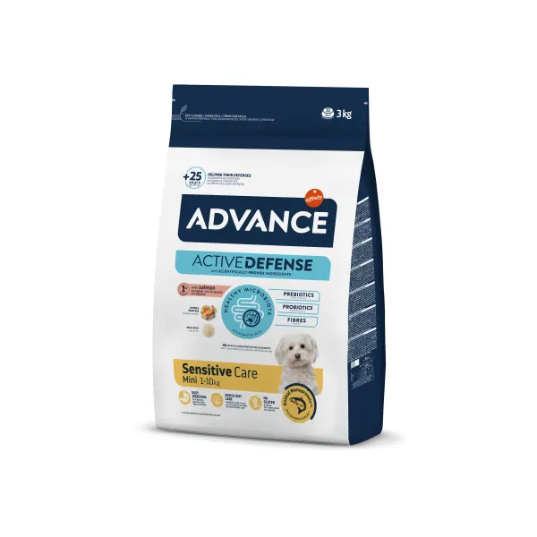 Advance Dog Mini Sensitive Somon & Orez, 3 kg
