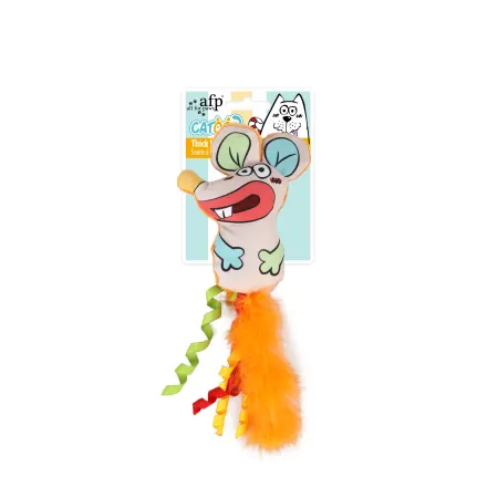 All for Paws Jucarie Thick Lip Mouse cu Catnip