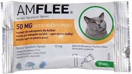 AMFLEE CAT 50 mg spot-on 3 pipete