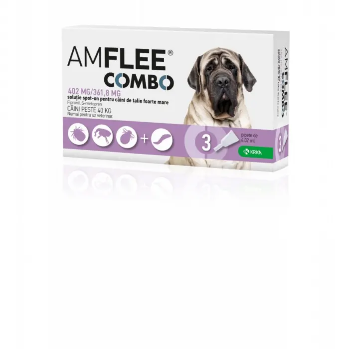 AMFLEE COMBO DOG 402 mg XL (40-60 kg) x 3 pipete