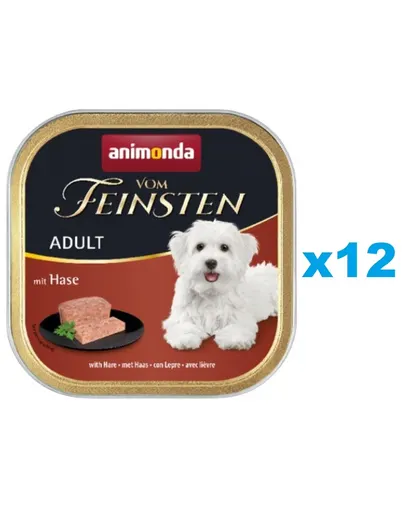 ANIMONDA Vom Feinsten Forest iepure 12x150 g