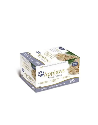APPLAWS POT Cat 8 x 60g MultiChicken