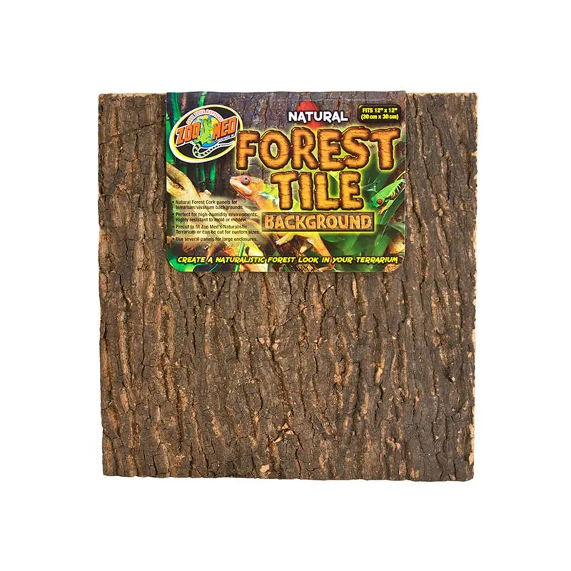 Background natural Zoo Med Natural Forest Tile 45x61 cm
