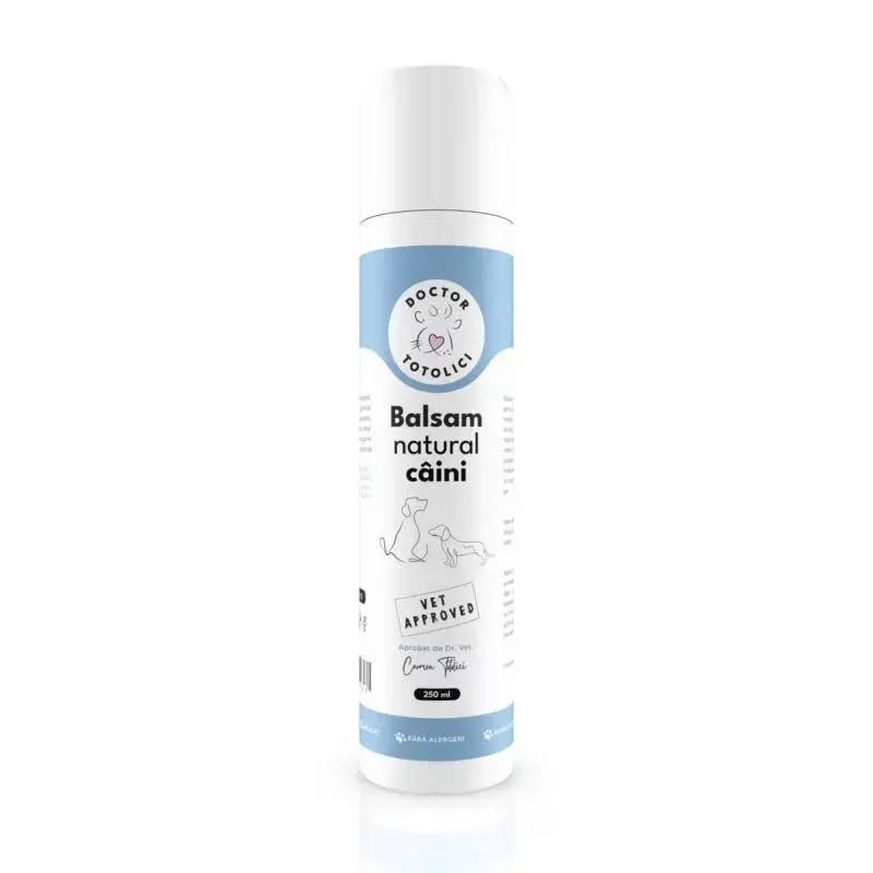 Balsam natural caini Doctor Totolici, 250 ml
