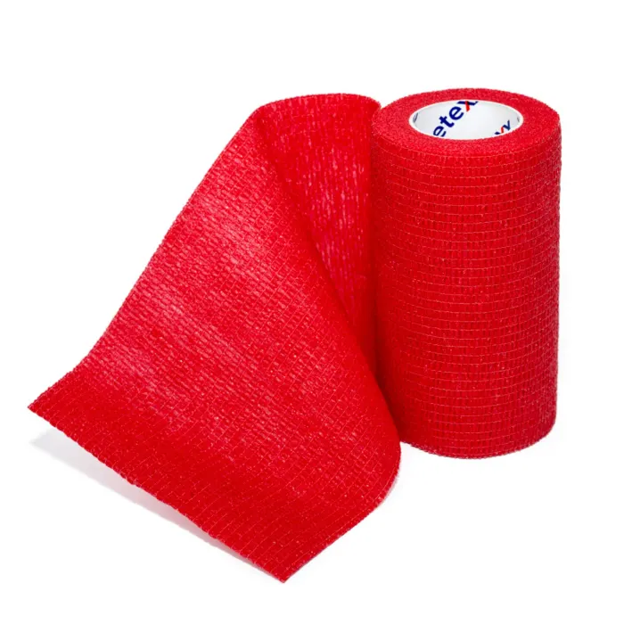 Bandaj autoadeziv Vetexx 10 cm x 4.5m Rosu