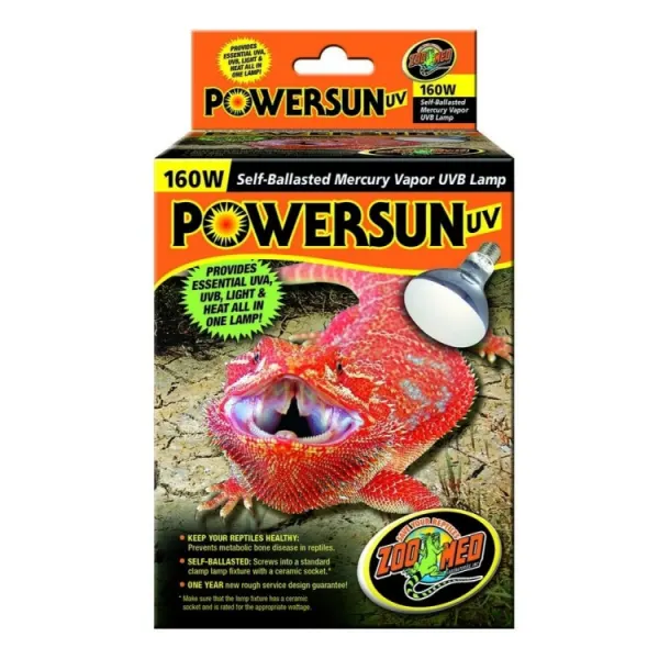 Bec caldura si UV Zoo Med PowerSun UV 160W