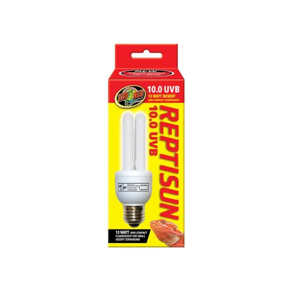 Bec UV Zoo Med ReptiSun 10.0 Mini Compact Fluorescent 13W