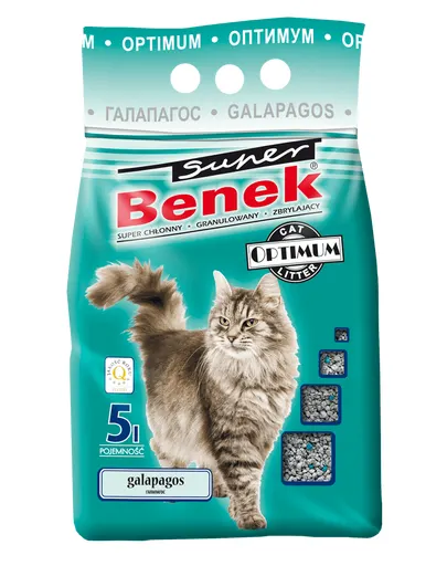 BENEK Super Optimum Galapagos asternut bentonita 5 l x 2 (10 l)