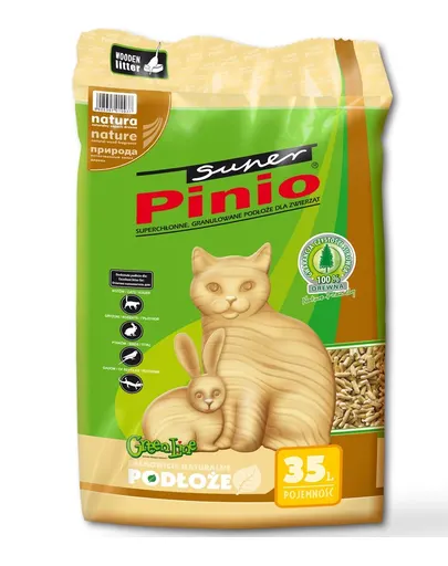 BENEK Super Pinio Peleti pentru litiera 35 L
