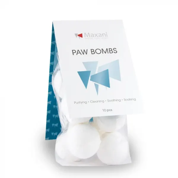 Bile efervescente Maxani Paw Bombs 10 buc   pachet
