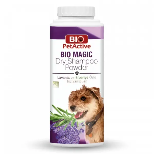 Bio PetActive Bio Magic Dry Shampoo Powder, Dog, 150 g