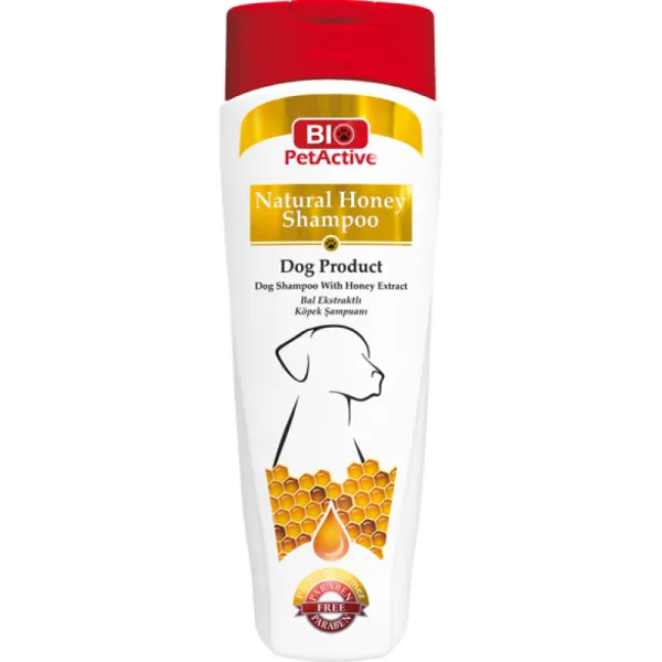Bio PetActive Natural Honey Shampoo Dogs 400 Ml