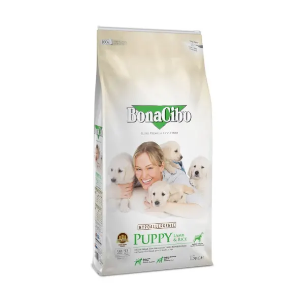 BonaCibo Puppy LambRice, 15 kg