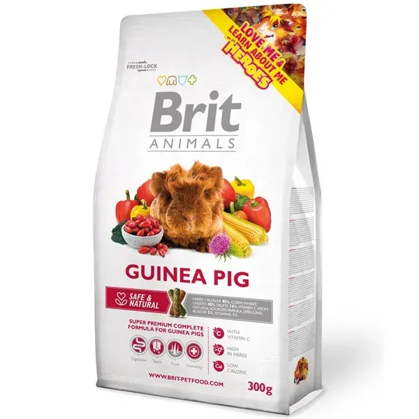 Brit Animals Porcusor de Guinea 300 g