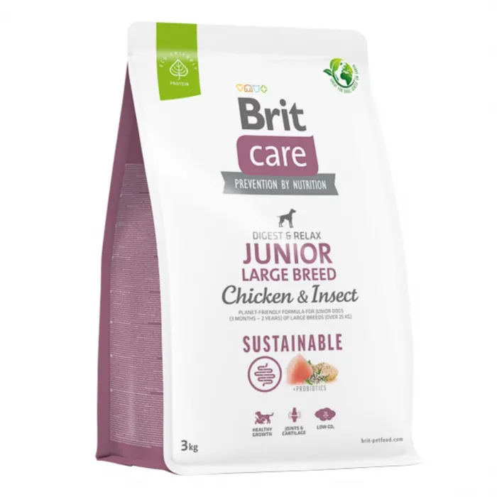 Brit Care Dog Sustainable Junior Large Breed 3 kg