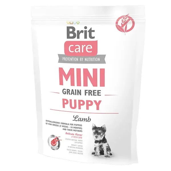 Brit Care Mini Grain Free Puppy Lamb, 400 g
