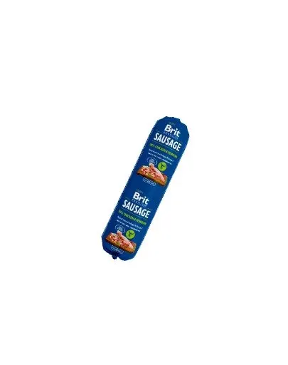 BRIT Sausage cu pui si vanat 800 g hrana caini