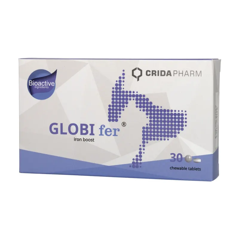 C-Globifer, supliment pentru anemie la caini si pisici, Pachet 2 X 30cp