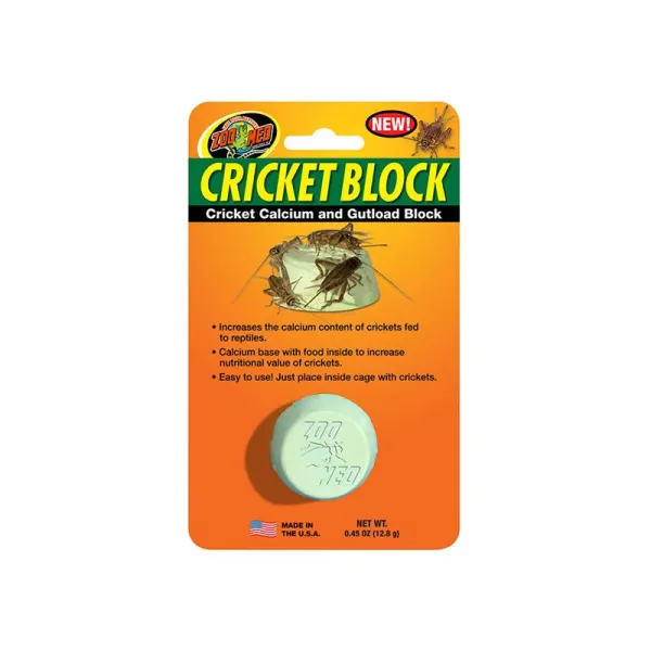 Calciu greieri Zoo Med Cricket Block / Gutload