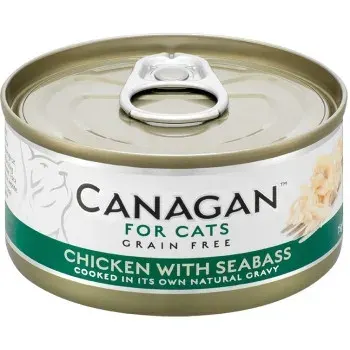 Canagan Cat, Pui si Biban, 75 g