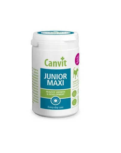 CANVIT Dog Junior Maxi 230 g complex de vitamine pentru catei de talie mare