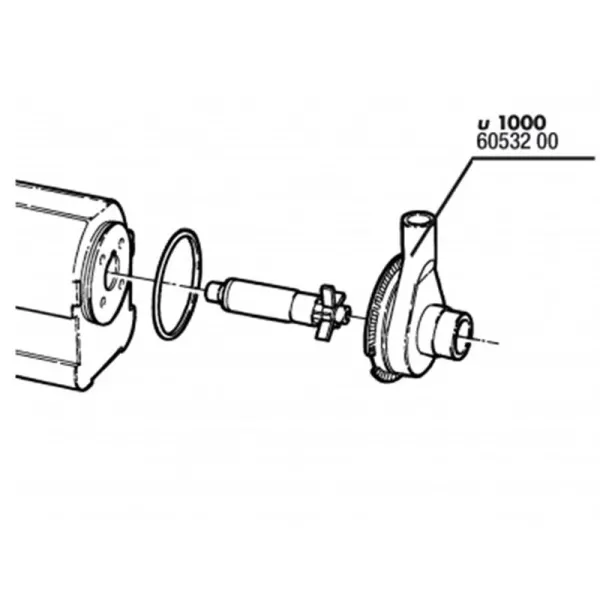 Capac de rezerva rotor JBL ProFlow 1000/u1000
