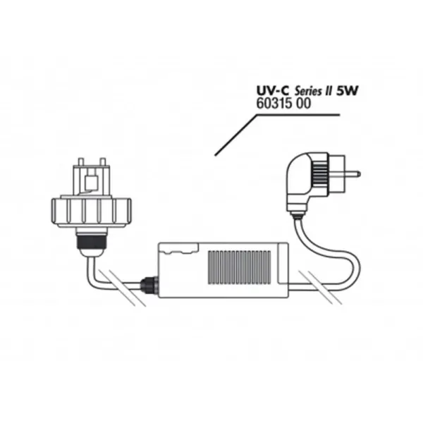 Capac si transformator JBL UV-C 5 W