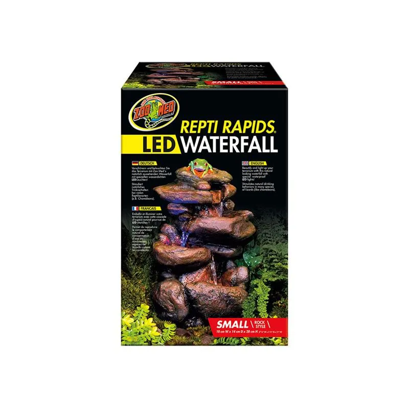 Cascada naturala Zoo Med ReptiRapids LED Waterfall (Small Rock)