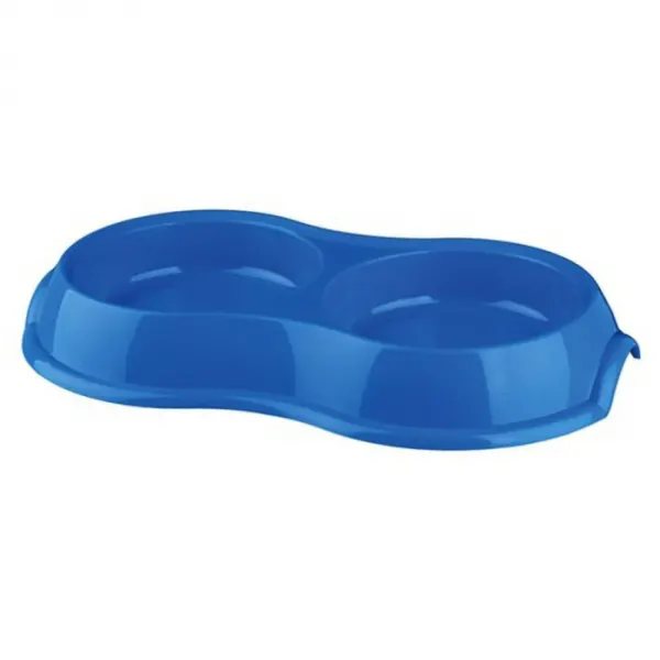 Castron antiderapant dublu pentru pisici Trixie 0,2 L   11 cm