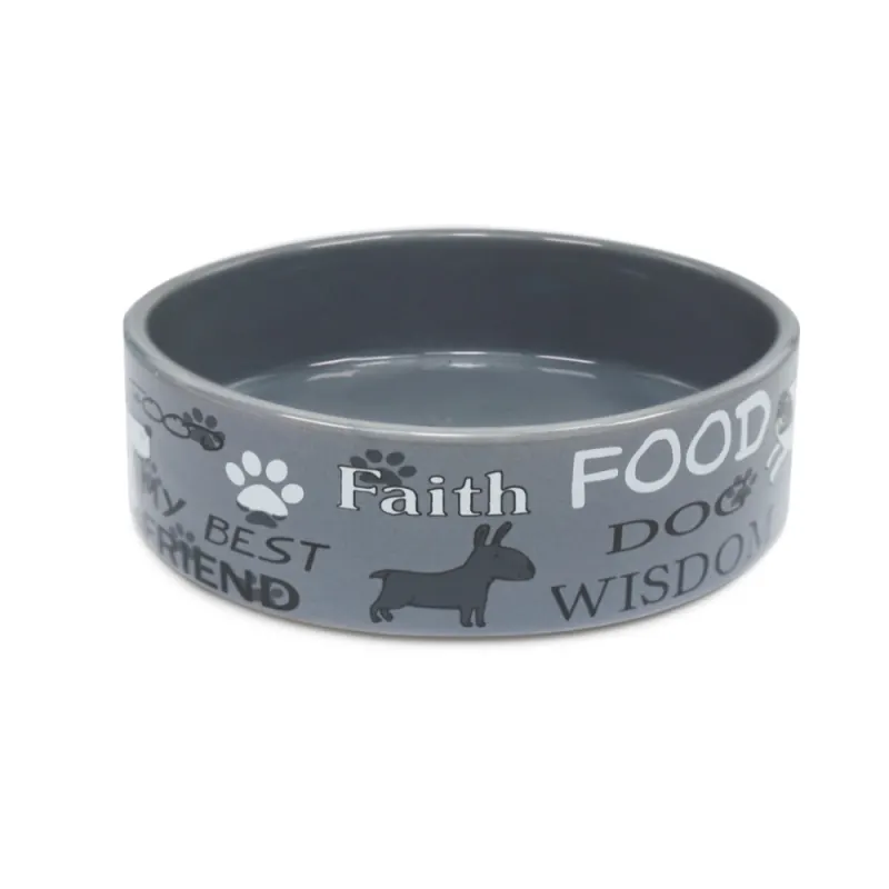 Castron Ceramic Pentru Caini, 13/4.5 cm
