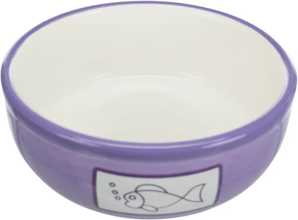Castron Ceramica Pisica 0.35 l /13 cm 24658