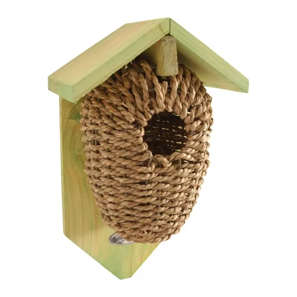 Căsuță pentru păsări din iarbă-de-mare – Esschert Design