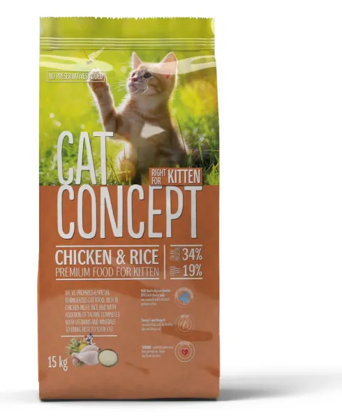 Cat Concept Dry Kitten - cat-concept,15-kg