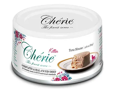 Cherie Kitten Cat Mousse cu Ton, 80 g