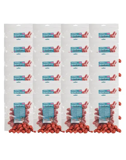 CHRUP&amp;GO Mini os înnodat 24x500 g recompense pentru câini, cu rață și miel