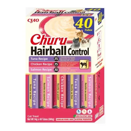 Churu Hairball Control Pisica, 40 x 14 grame